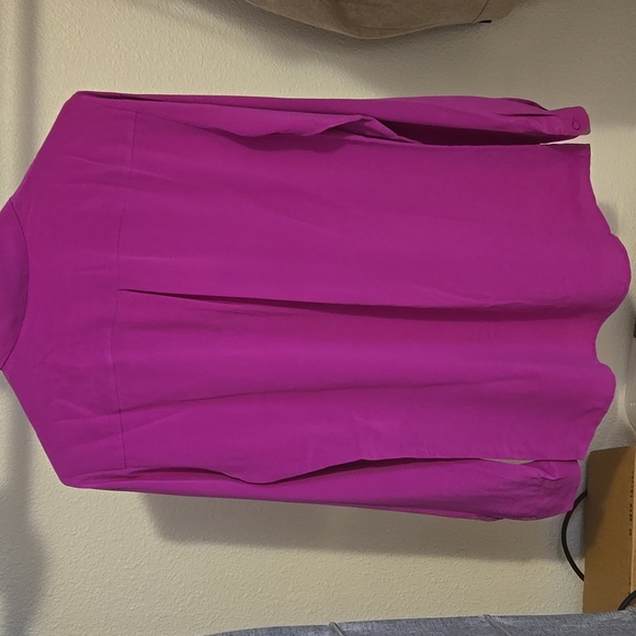 Sezane Ann 100% Silk Shirt - Picture 11 of 12